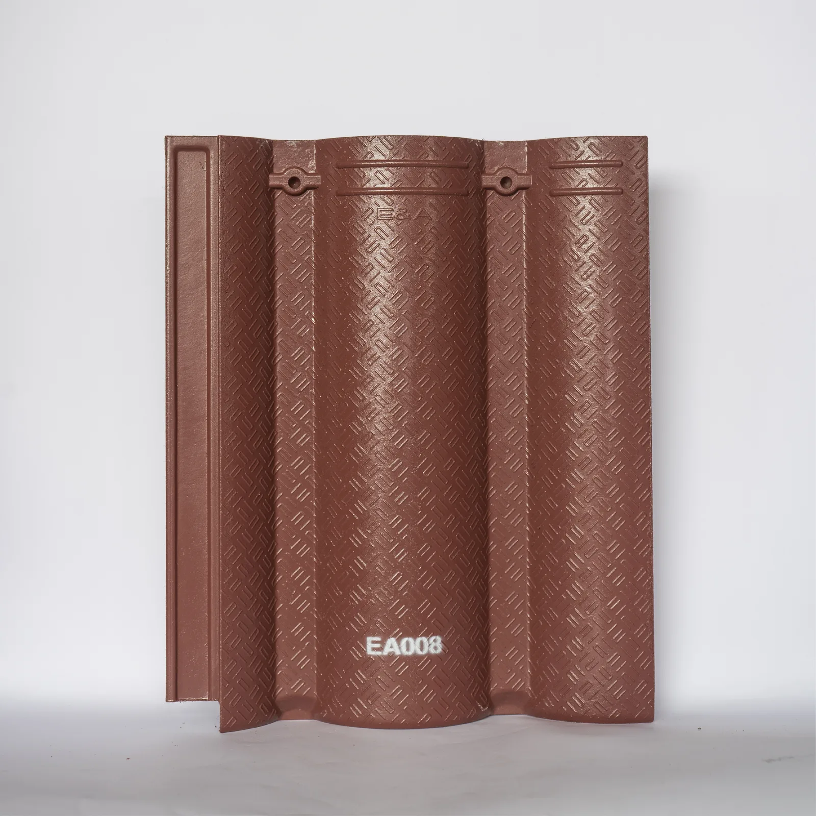 Ngói E&A màu EA008 — Ngói Màu Sóng Lớn Vân Sần — ảnh sản phẩm 1