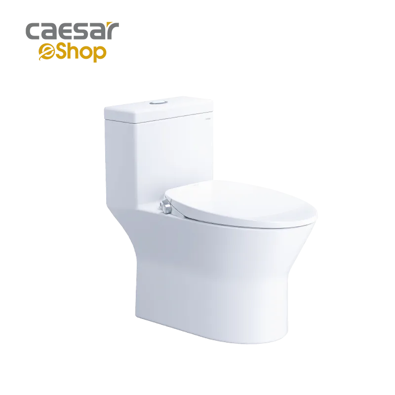 Bàn cầu một khối kết hợp nắp cơ - C1374F - TAF060 Caesar — ảnh sản phẩm 1