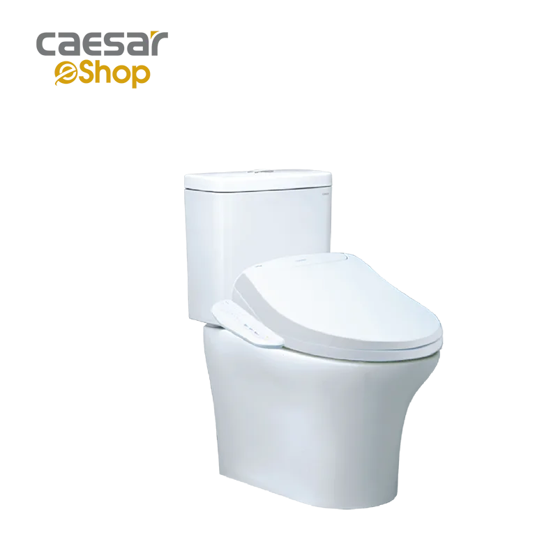 Bàn Cầu hai khối kết hợp nắp Thông Minh - CD1341 - TAF400H Caesar — ảnh sản phẩm 1