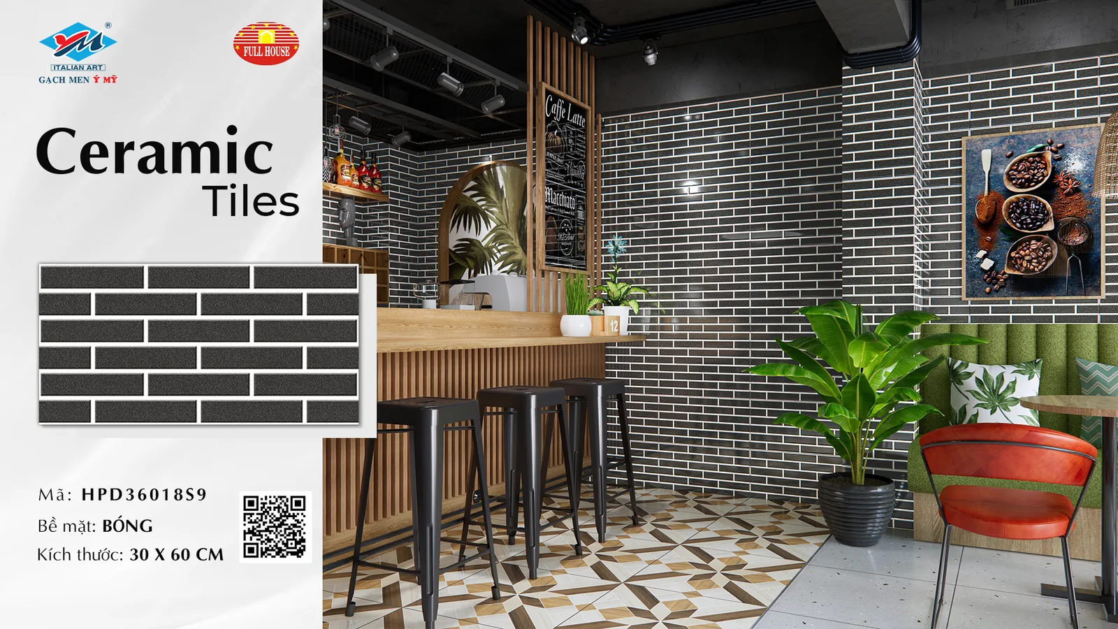 Gạch Ý Mỹ HPD36018S9