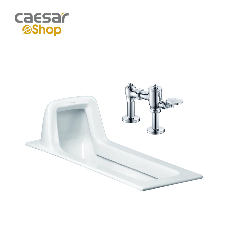 Bàn Cầu Xả Gạt Tay - C1230 + BF525A Caesar — ảnh sản phẩm 1