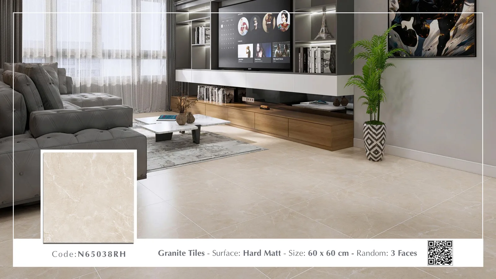 Gạch Ý Mỹ N65038RH