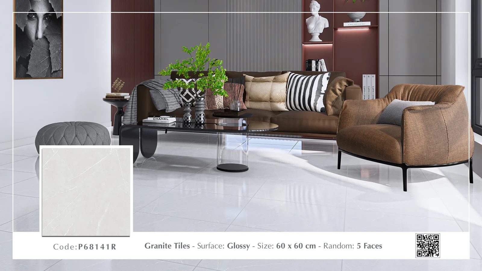 Gạch Ý Mỹ P68141R