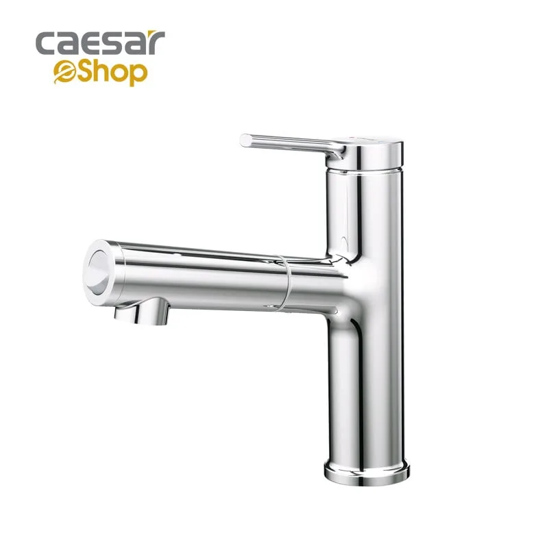 Vòi Lavabo Nóng Lạnh Dây Rút - B196C Caesar — ảnh sản phẩm 1