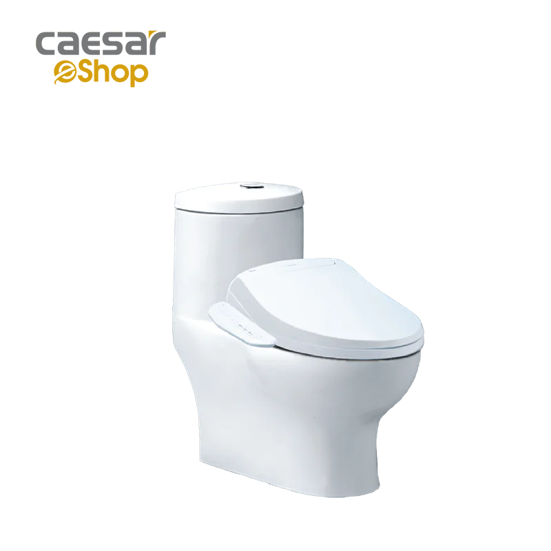 Bàn Cầu một khối kết hợp với nắp điện tử - C1375F + TAF400H Caesar — ảnh sản phẩm 1