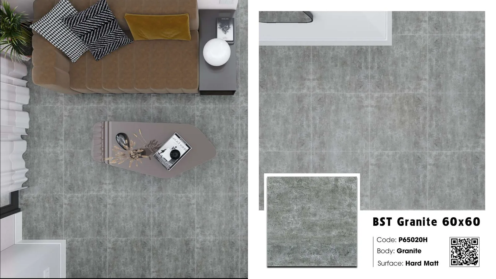 Gạch Ý Mỹ P65020H