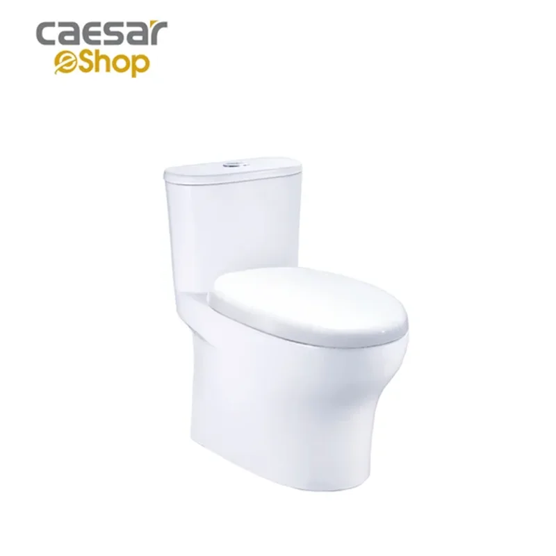 Bàn Cầu Một Khối Nắp Êm - C1394 Caesar — ảnh sản phẩm 1