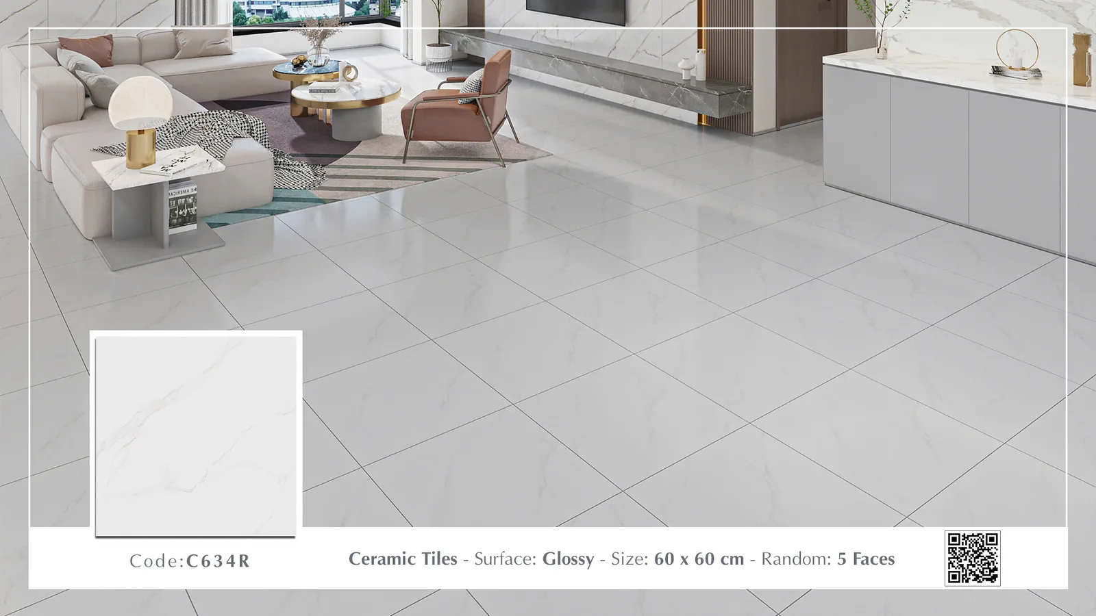 Gạch Ý Mỹ C634R