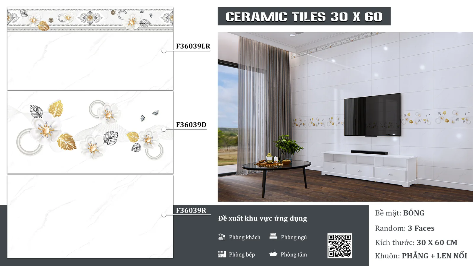 Gạch Ý Mỹ F36039D